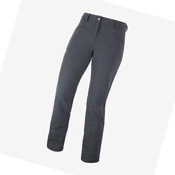 Pantalones Salomon WAYFARER STRAIGHT WARM Mujer Grises | MX 2394QMA